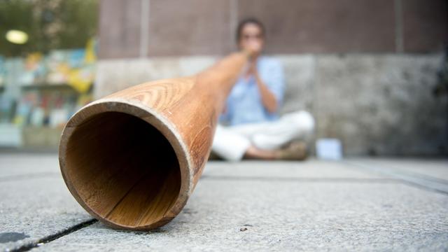 Ein australisches Didgerido