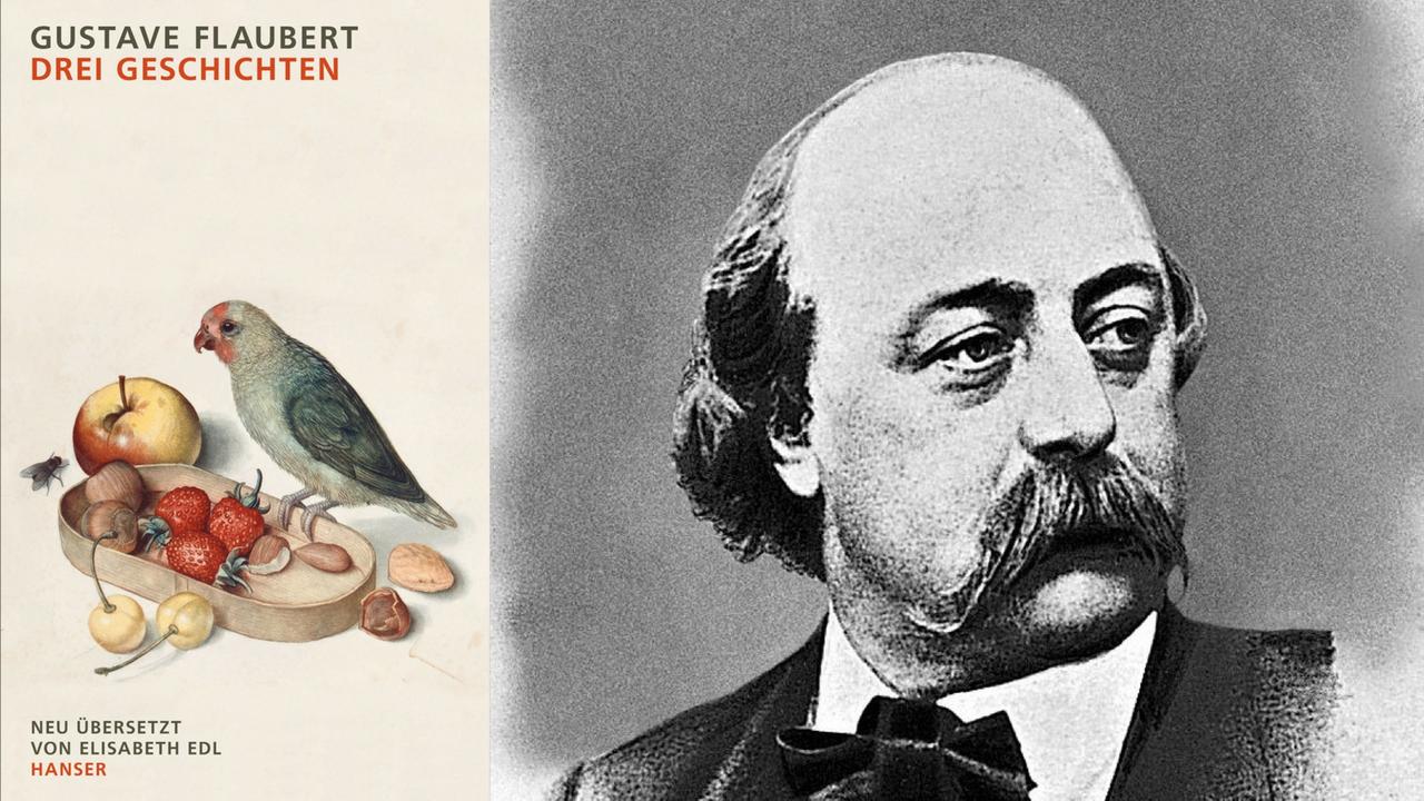 Buchcover: Gustave Flaubert: "Drei Geschichten" Buchcover: Gustave Flaubert: "Drei Geschichten"