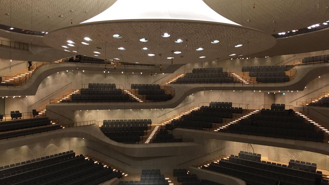 Großer Saal in der Elbphilharmonie Großer Saal in der Elbphilharmonie