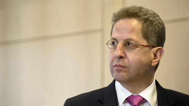 Verfassungsschutzpräsident Hans-Georg Maaßen während eines Symposiums zu islamistischem Terrorismus im Mai 2015 Verfassungsschutzpräsident Hans-Georg Maaßen während eines Symposiums zu islamistischem Terrorismus im Mai 2015