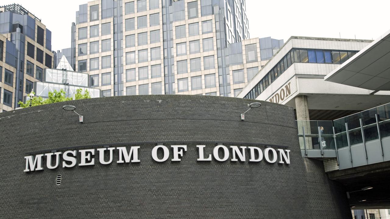 Blick auf das Museum of London, Archivbild vom 30.4.2010 Blick auf das Museum of London, Archivbild vom 30.4.2010