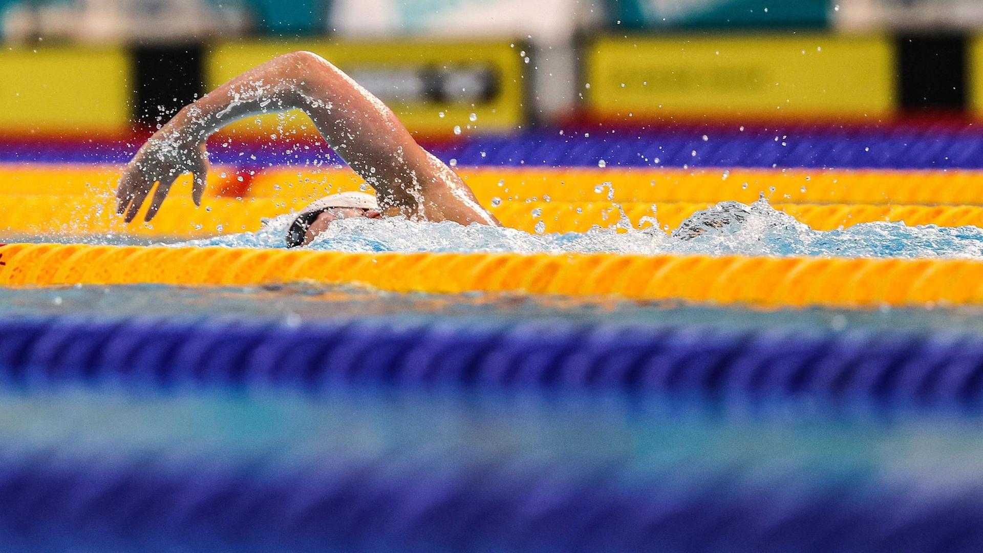 Swim Ireland national team, Nationalteam Trials, National Aquatic Centre, Dublin 22/4/2021 The mens 400m Freestyle heats Barry McClements of Ards Swim Club Barry McClements 22/4/2021 PUBLICATIONxNOTxINxUKxIRLxFRAxNZL Copyright: x INPHO/BryanxKeanex AZ4I4344 Swim Ireland national team, Nationalteam Trials, National Aquatic Centre, Dublin 22/4/2021 The mens 400m Freestyle heats Barry McClements of Ards Swim Club Barry McClements 22/4/2021 PUBLICATIONxNOTxINxUKxIRLxFRAxNZL Copyright: x INPHO/BryanxKeanex AZ4I4344