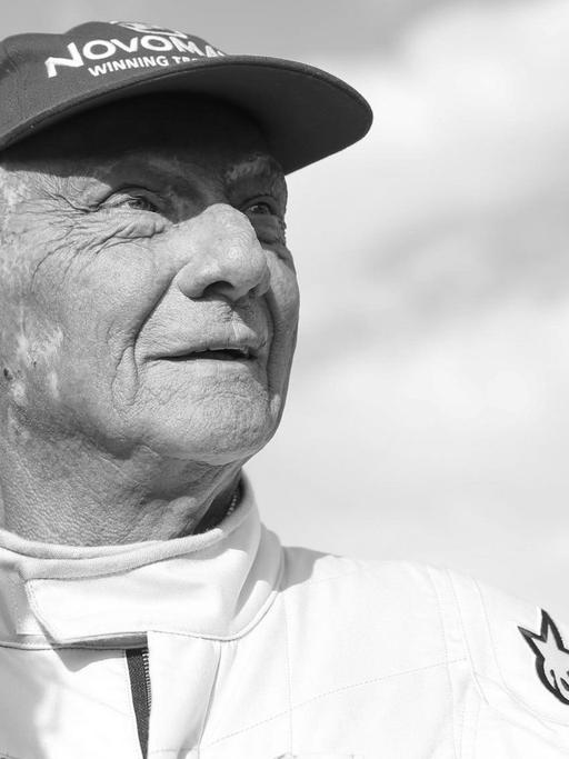 Niki Lauda am Samstag, 30. Juni 2018, während des Legenden-Rennens am Red Bull Ring in Spielberg.