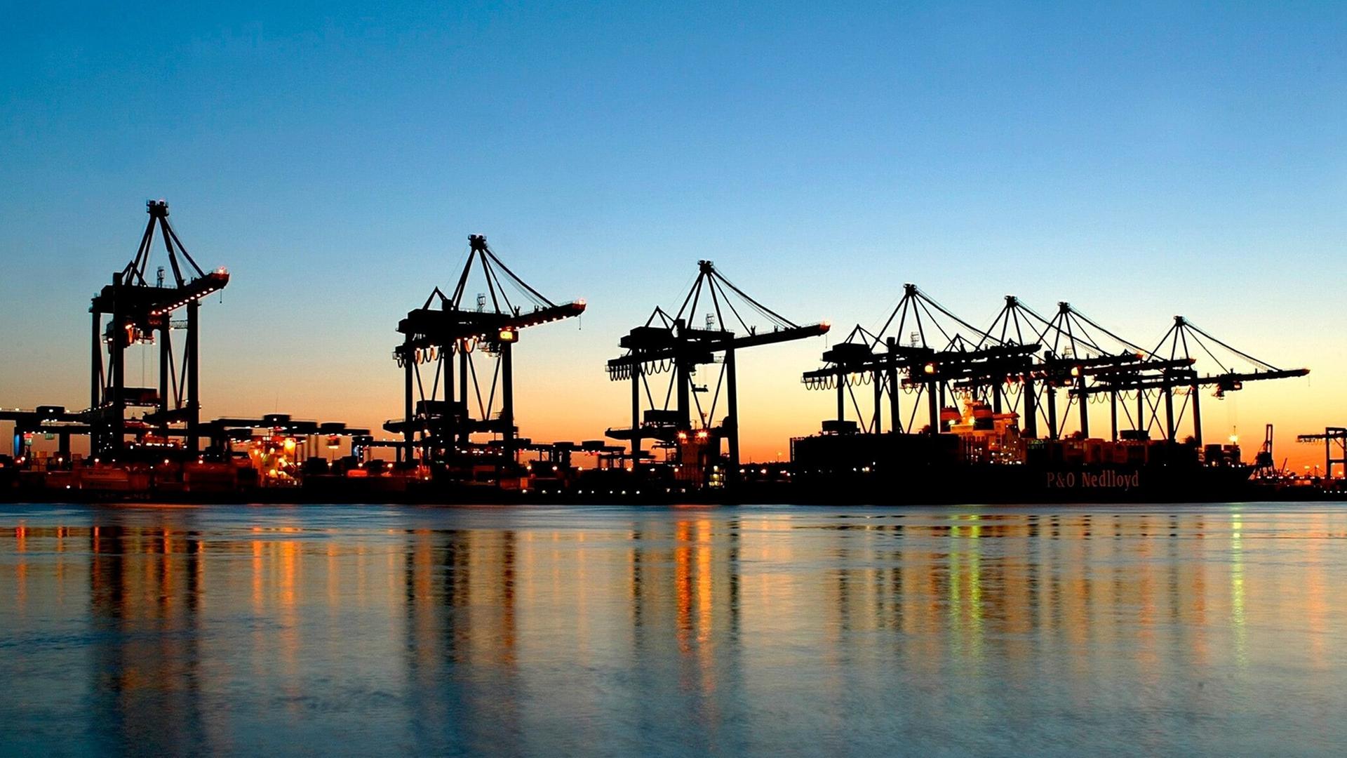 Freier Handel erwünscht? Das Container-Terminal in Hamburg Freier Handel erwünscht? Das Container-Terminal in Hamburg