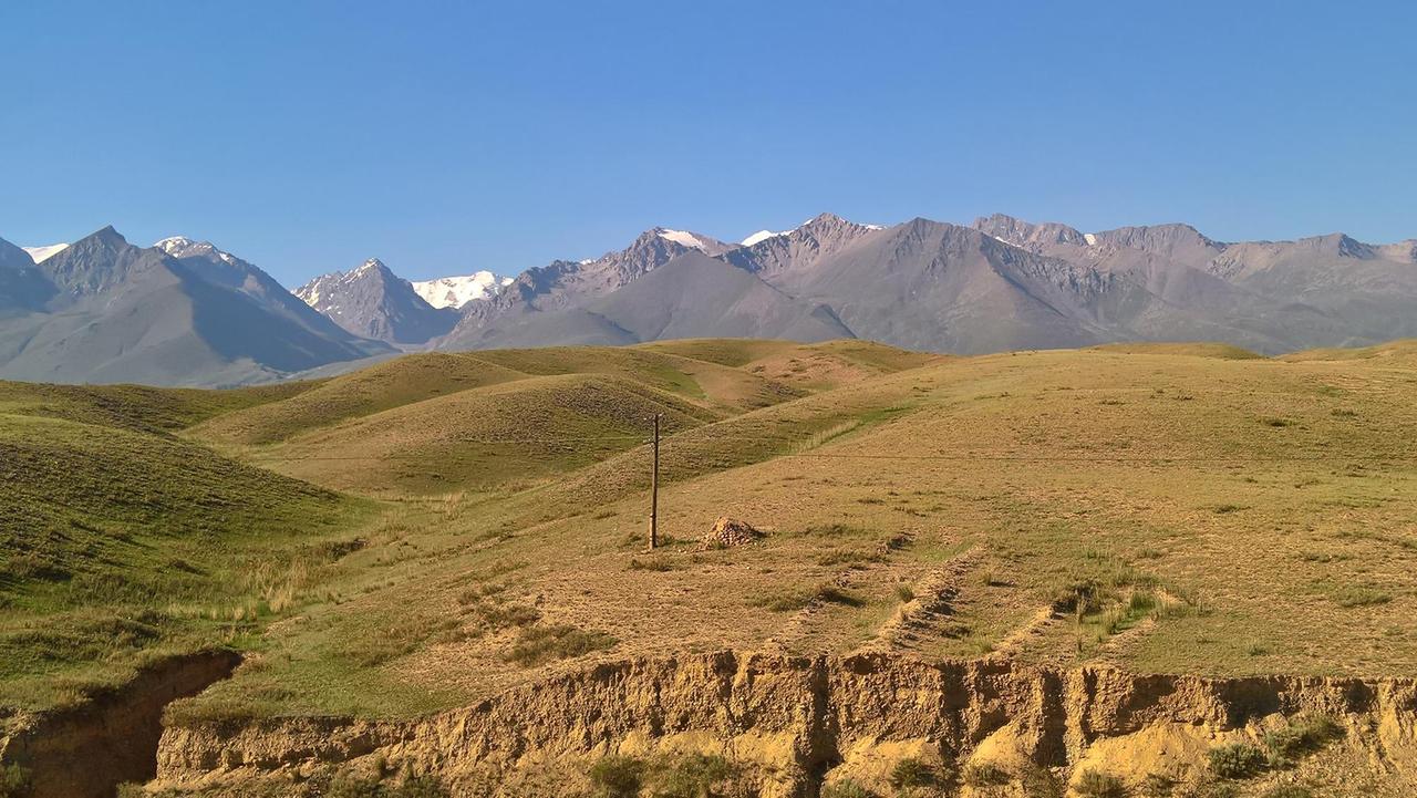 Von den Gletschern im Norden Kirgistans speist sich die Wasserversorgung der gesamten Region.