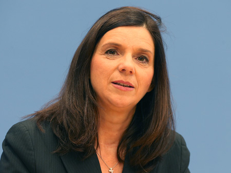 Porträtfoto der Grünen-Fraktionschefin Katrin Göring-Eckardt Porträtfoto der Grünen-Fraktionschefin Katrin Göring-Eckardt