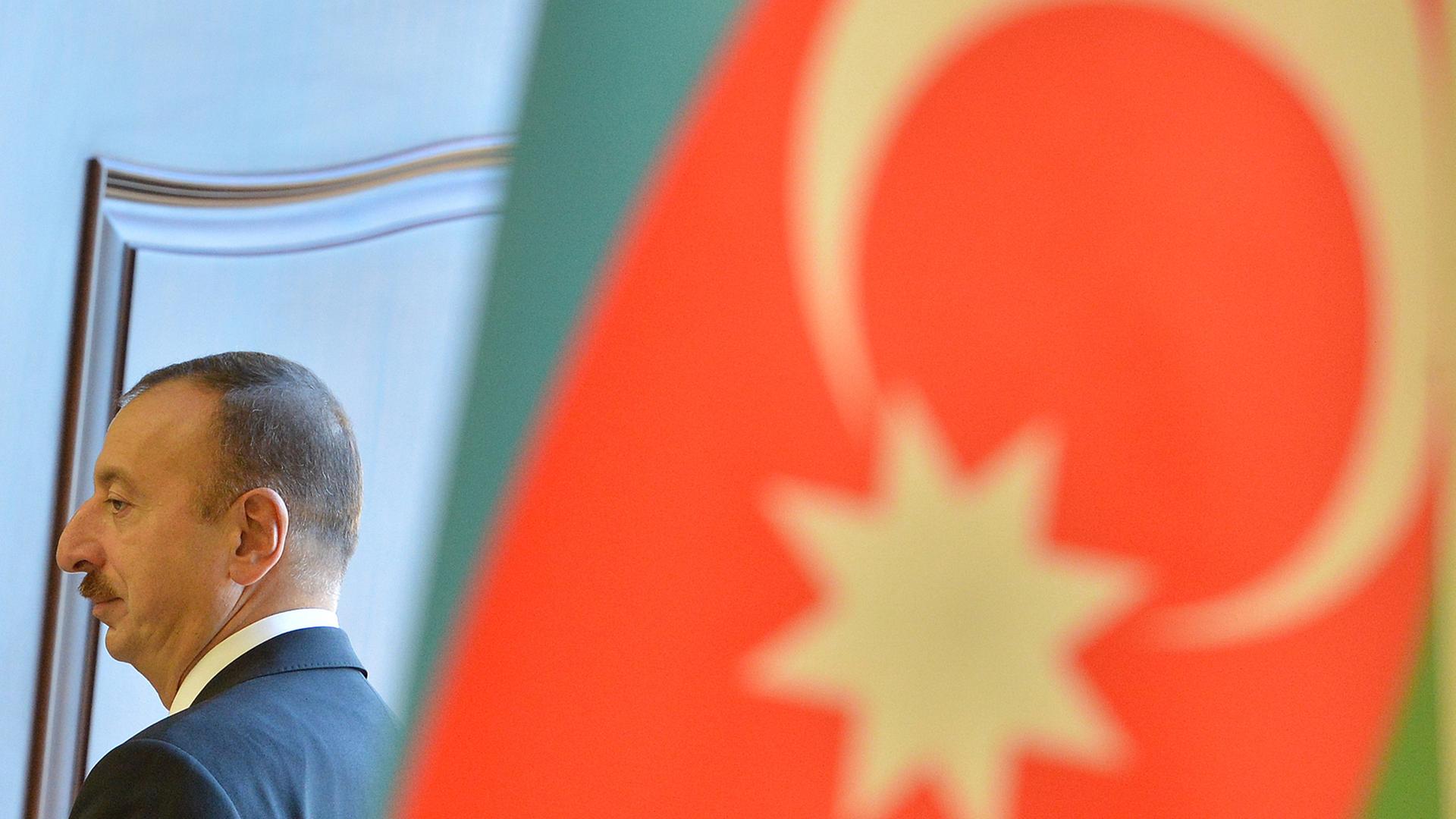 Der aserbaidschanische Präsident Ilham Alijew 
