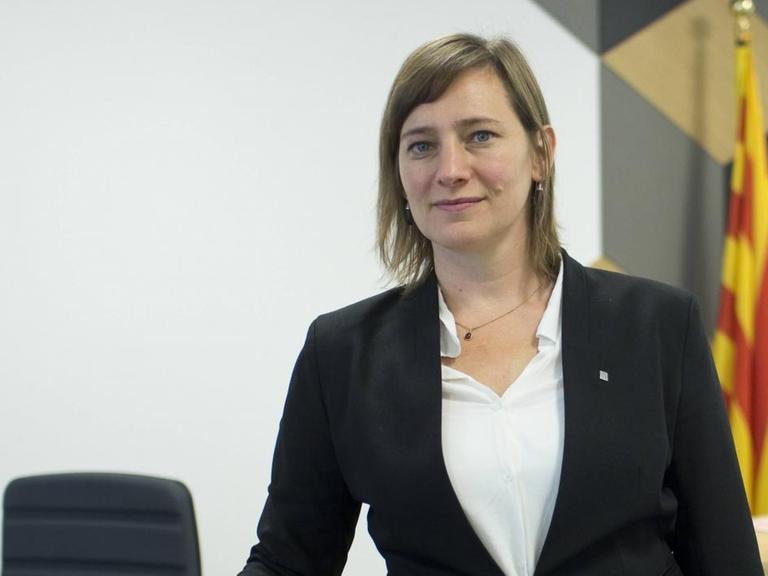 Marie Kapretz, die von Madrid abgesetzte Vertreterin Kataloniens in Deutschland