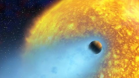 Die Erforschung der Exoplaneten wird auch im kommenden Jahrzehnt einer der wichtigsten Teilbereiche der Astronomie sein (Animation)