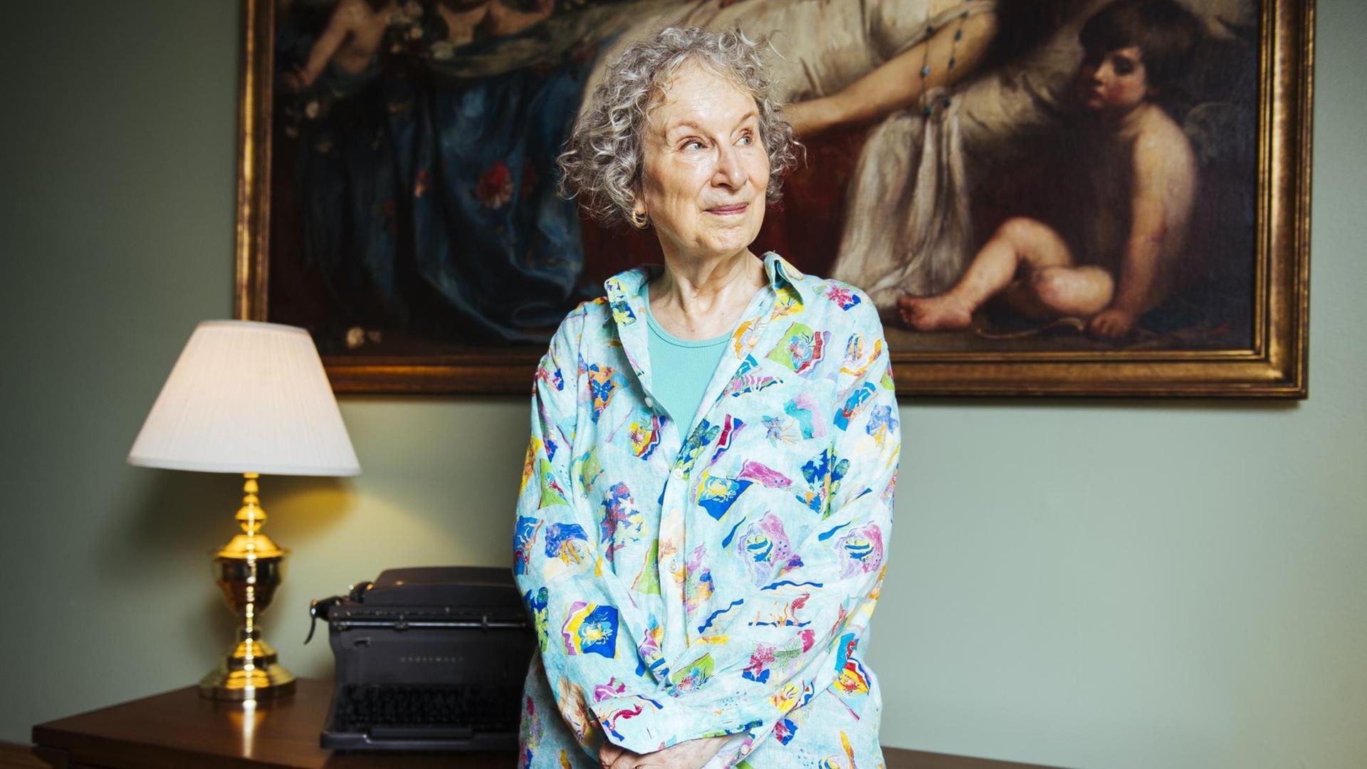 Die kanadische Schriftstellerin Margaret Atwood Die kanadische Schriftstellerin Margaret Atwood