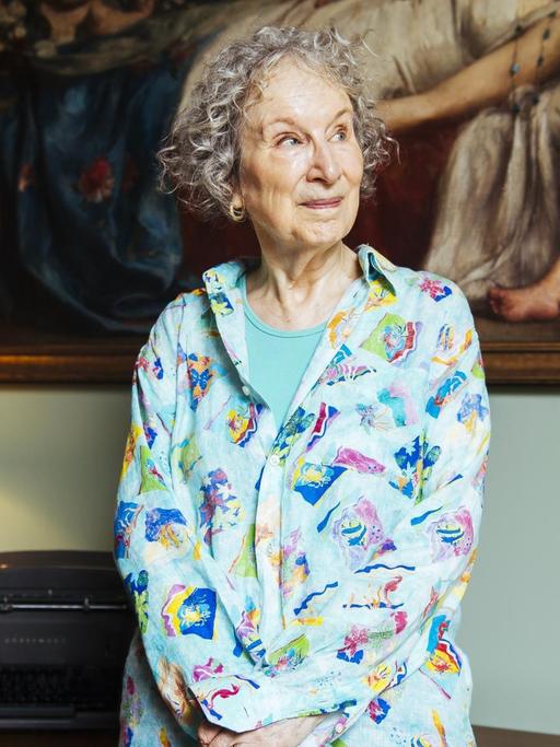 Die kanadische Schriftstellerin Margaret Atwood