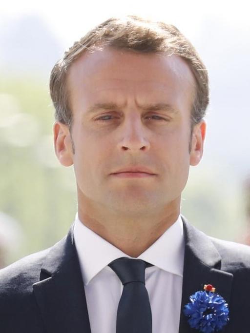 Frankreichs Präsident, Emmanuel Macron (8. Mai 2018).