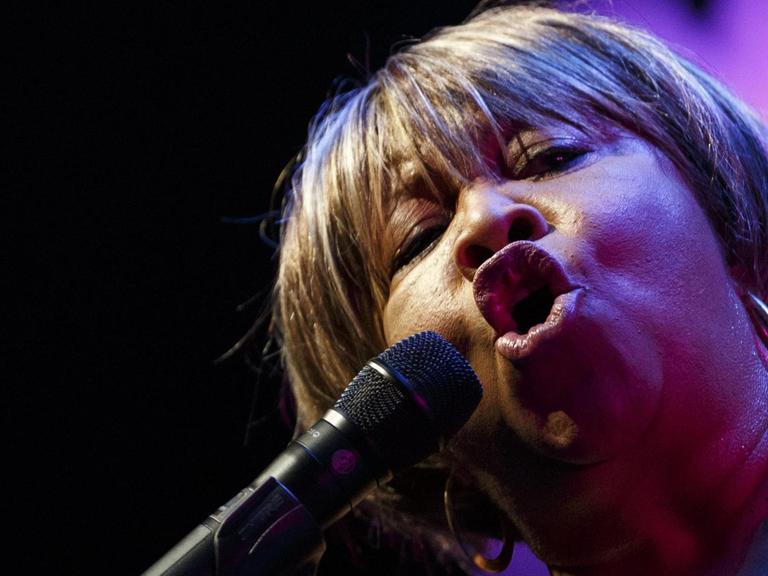 Die US-Sängerin Mavis Staples
