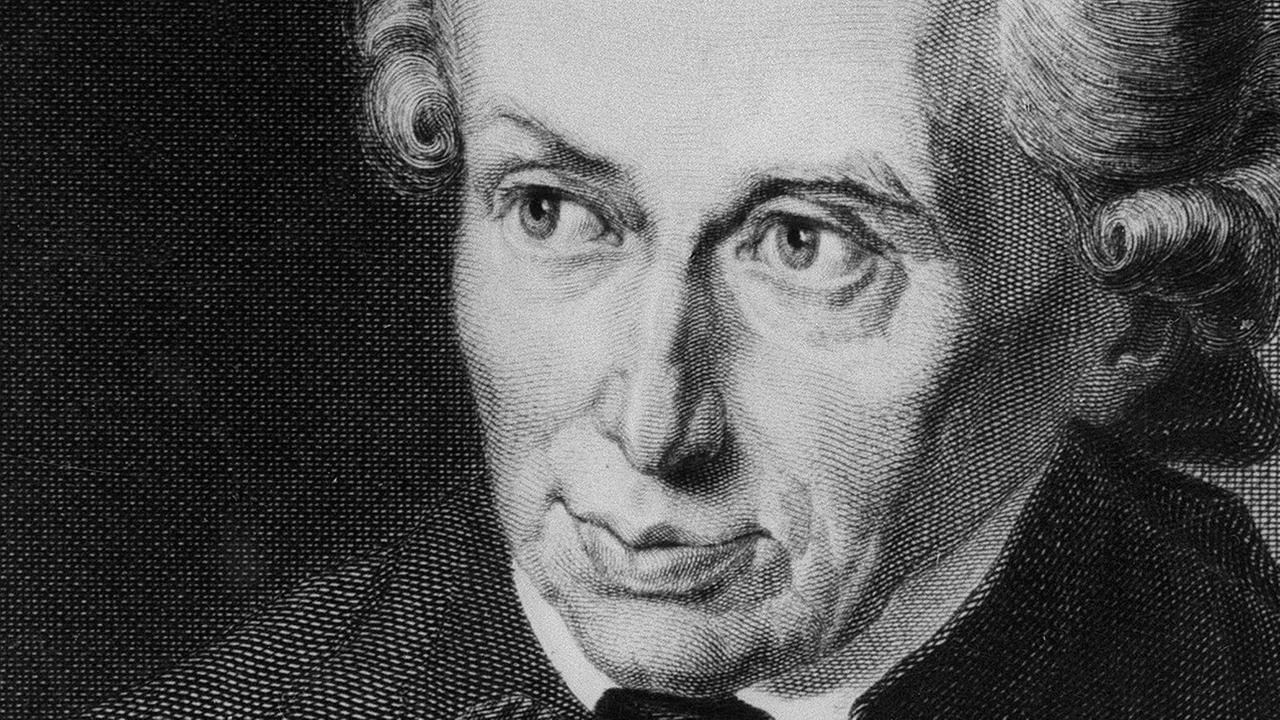 Der deutsche Philosoph Immanuel Kant ("Kritik der reinen Vernunft") in einem Stich von Johann Leonhard Raab nach einem Gemälde von Gottlieb Döbler aus dem Jahr 1781. Der deutsche Philosoph Immanuel Kant ("Kritik der reinen Vernunft") in einem Stich von Johann Leonhard Raab nach einem Gemälde von Gottlieb Döbler aus dem Jahr 1781.
