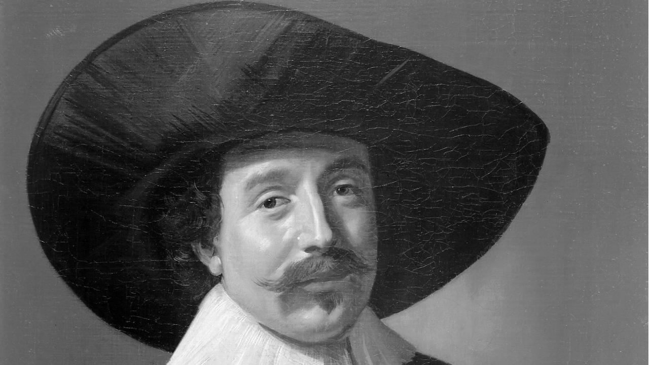 Brustbild eines unbekannten Herrn mit Hut und Handschuhen, Frans Hals (Antwerpen 1582-1666 Haarlem)