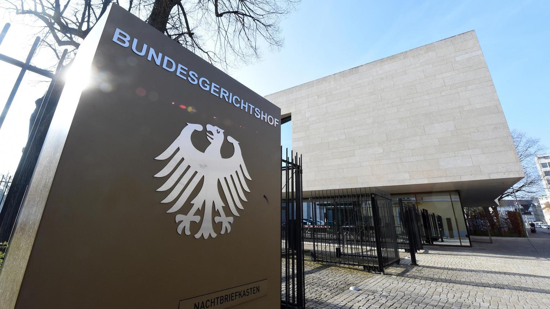 Der Bundesgerichtshof BGH in Karlsruhe. Der Bundesgerichtshof BGH in Karlsruhe.