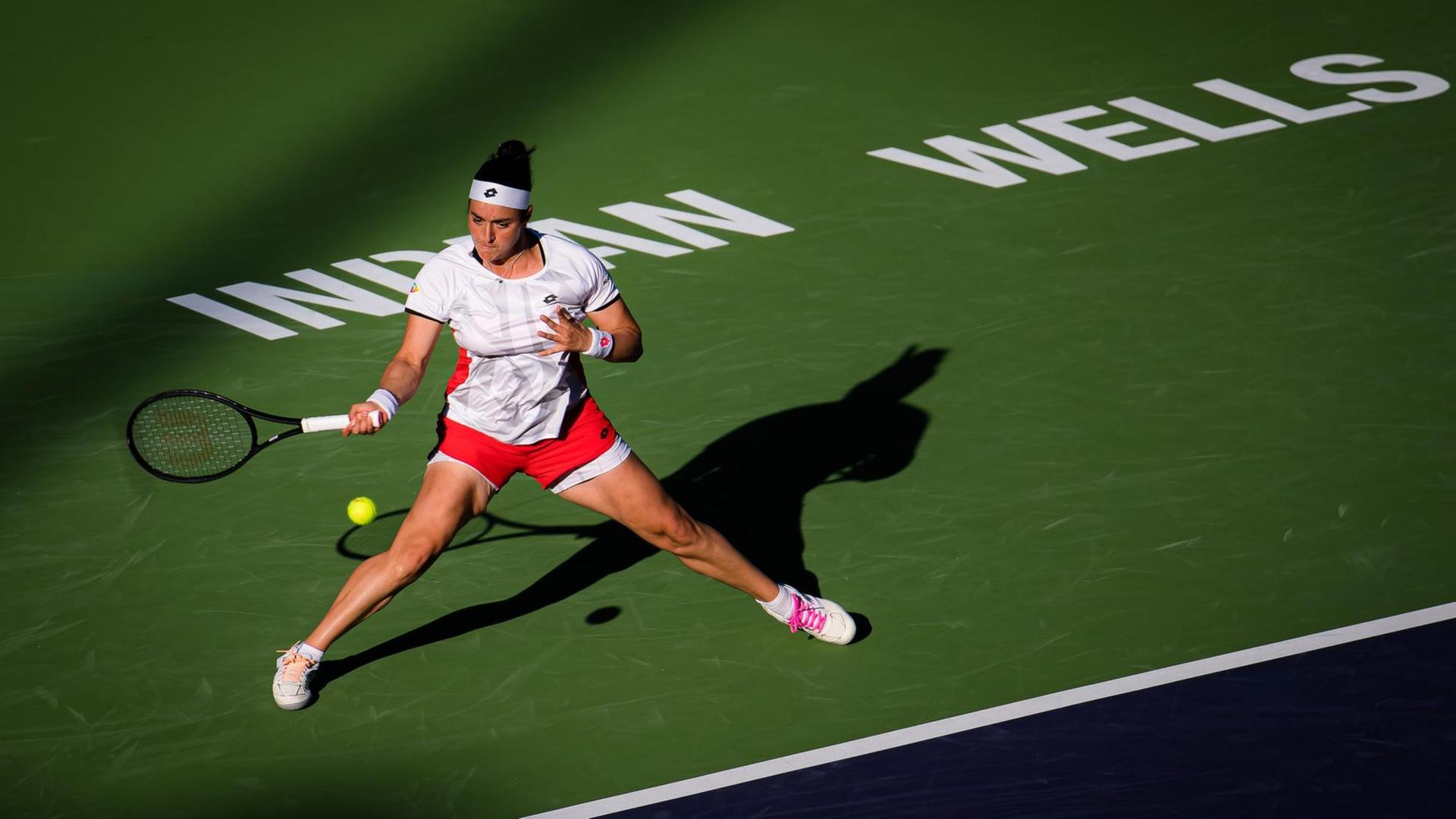 Die tunesische Tennisspielerin Ons Jabeur Die tunesische Tennisspielerin Ons Jabeur