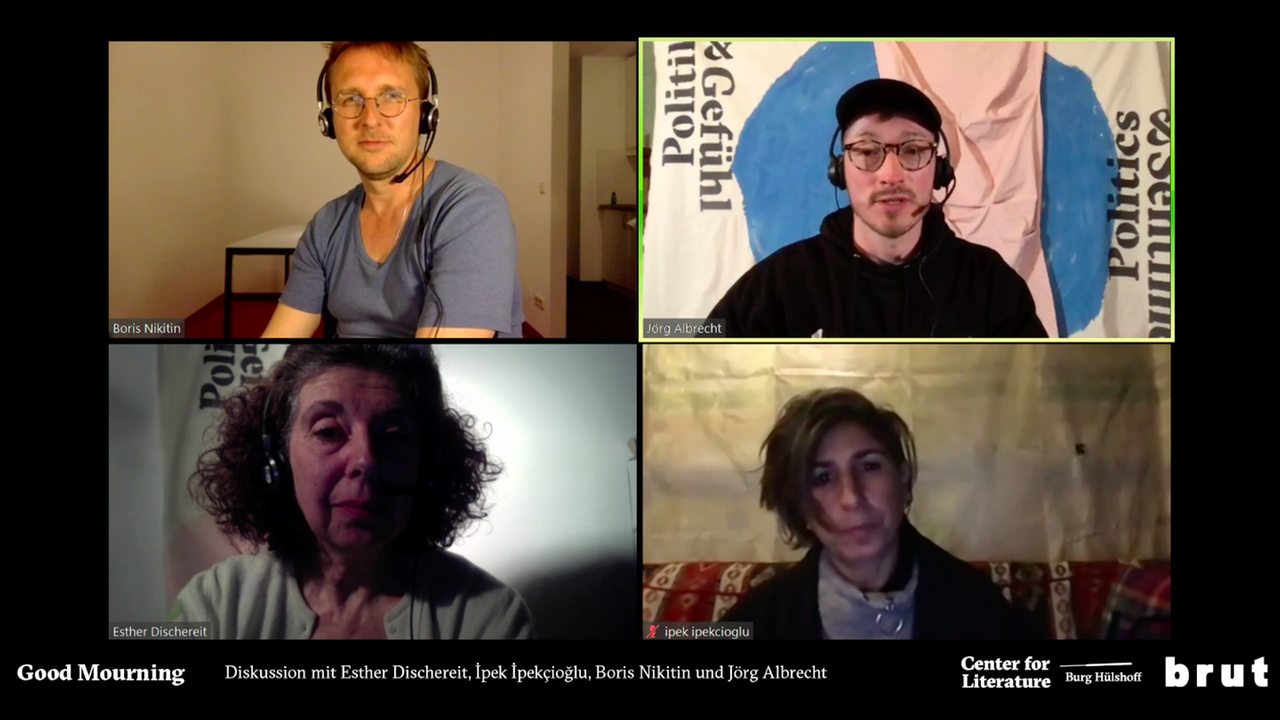 Esther Dischereit, İpek İpekçioğlu, Boris Nikitin und Jörg Albrecht Esther Dischereit, İpek İpekçioğlu, Boris Nikitin und Jörg Albrecht