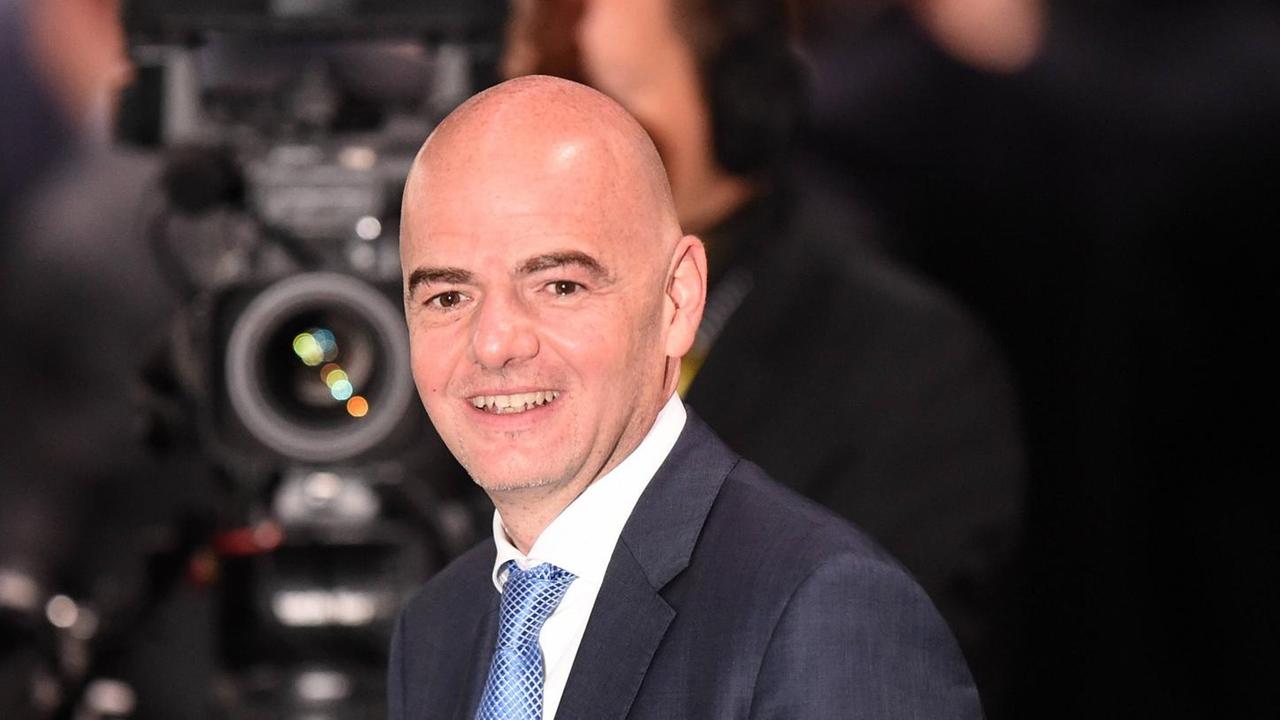 Gianni Infantino auf dem FIFA-Kongress in Zürich Gianni Infantino auf dem FIFA-Kongress in Zürich