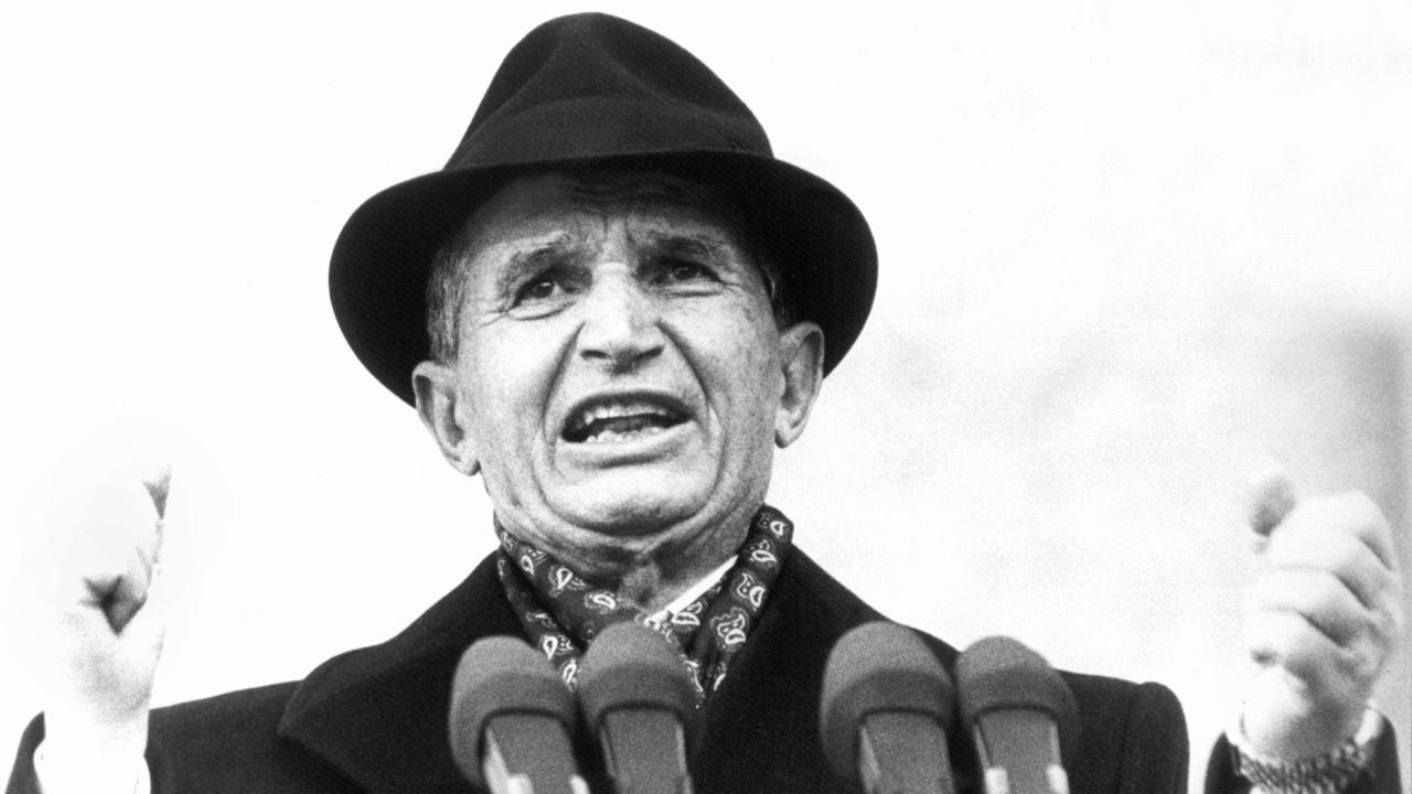 Der rumänische Staats- und Parteichef Nicolae Ceausescu Der rumänische Staats- und Parteichef Nicolae Ceausescu
