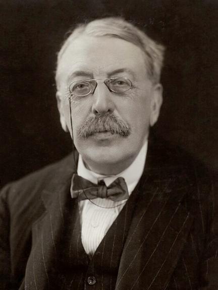 Der irische Komponist Charles Villiers Stanford,1921 Der irische Komponist Charles Villiers Stanford,1921