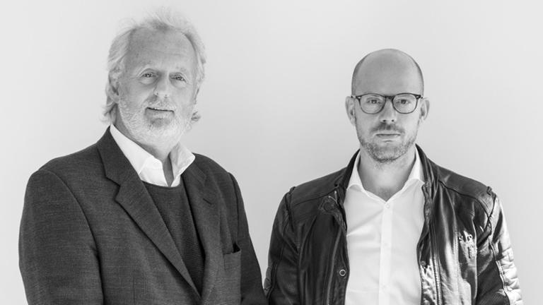 Die beiden Literaturredakteure des Deutschlandfunk Hubert Winkels und Jan Drees