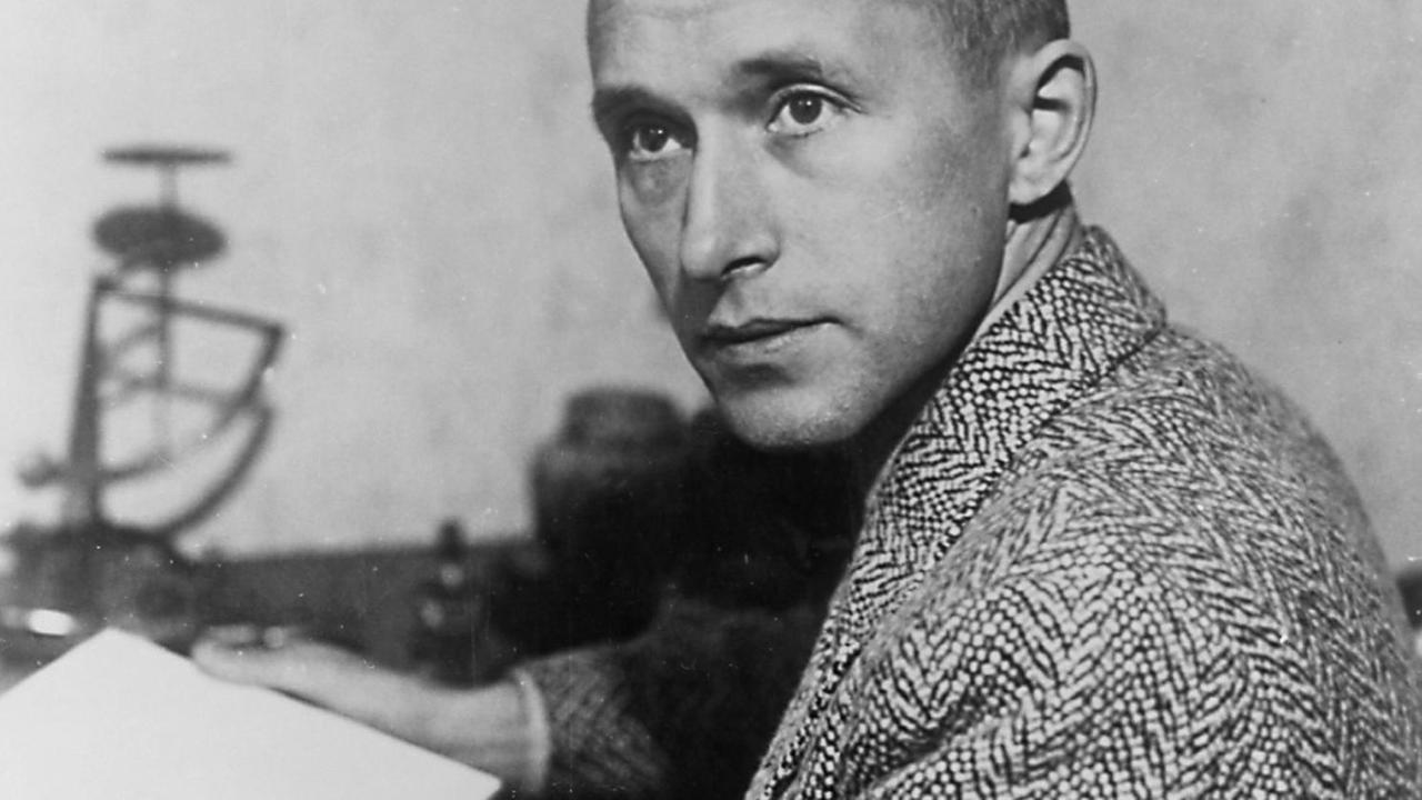 Porträt des Schriftstellers Ernst Jünger, Heidelberg, 1932. 
