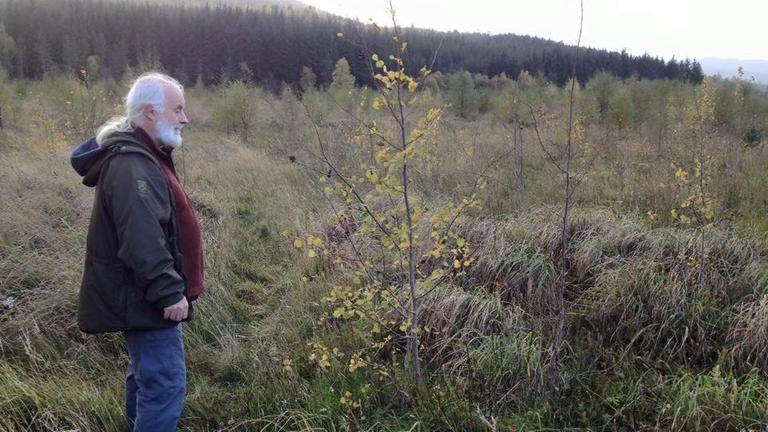 Alan Watson Featherstone, der Gründer der Initiative Trees for Life in Schottland.