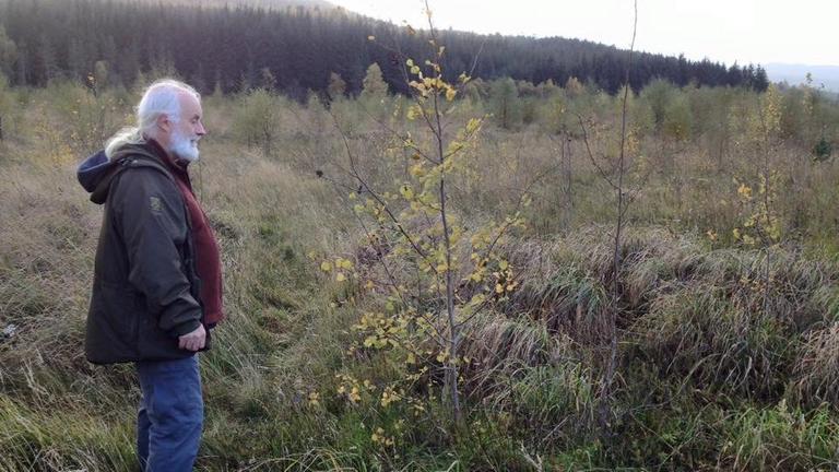 Alan Watson Featherstone, der Gründer der Initiative Trees for Life in Schottland. Alan Watson Featherstone, der Gründer der Initiative Trees for Life in Schottland.