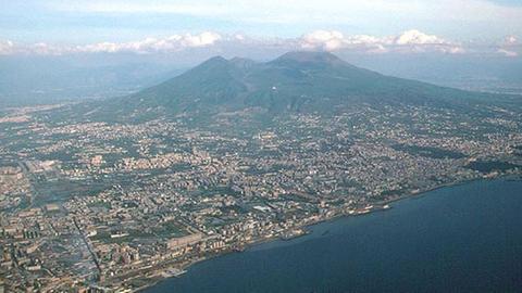 Der Vesuv ist der gefährlichste Vulkan Europas.