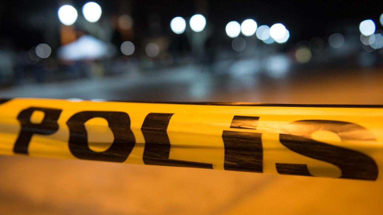 Von der Polizei abgesperrtes Gebiet in Istanbul nach dem Selbstmordattentat in der Altstadt