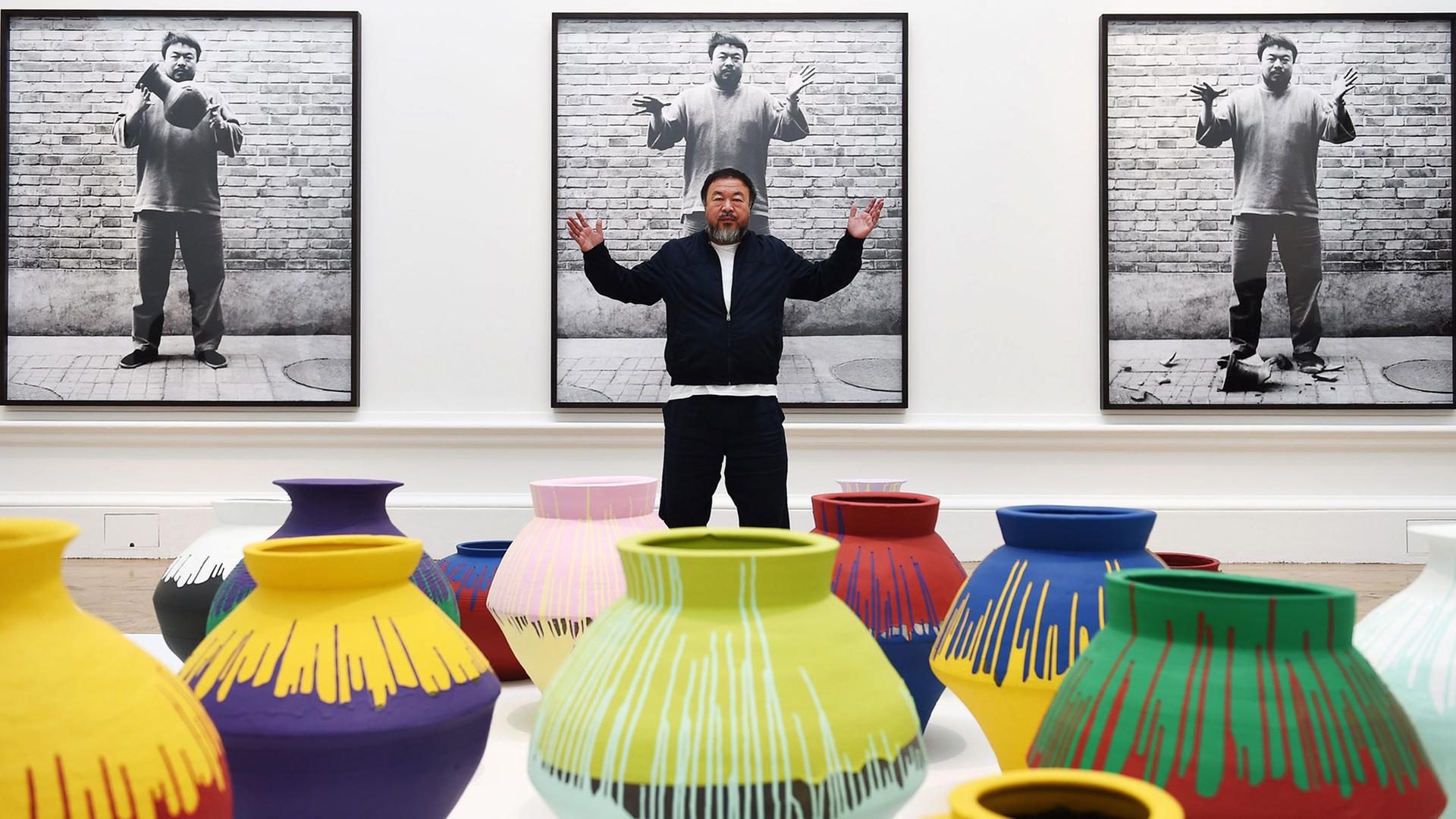Der chinesische Künstler Ai Weiwei Der chinesische Künstler Ai Weiwei