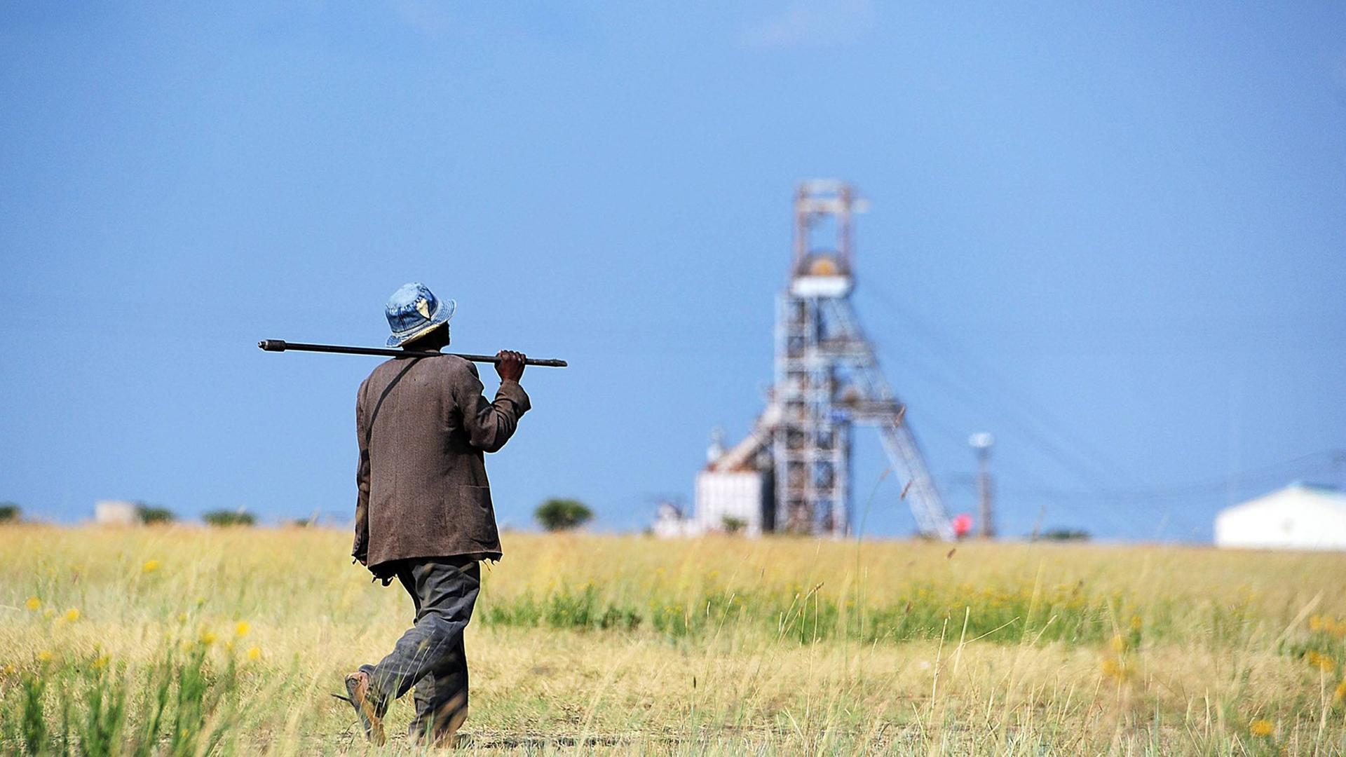 Platinmine in Rustenburg, Südafrika Platinmine in Rustenburg, Südafrika