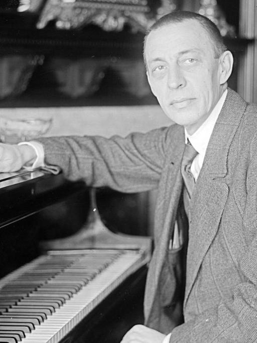 Der Pianist und Komponist Sergej Rachmaninow