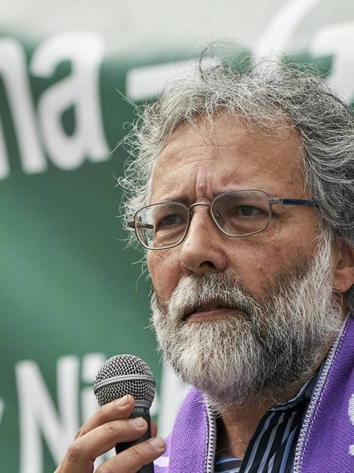 Christoph Bals, deutscher Theologe und politischer Geschäftsführer der Umweltorganisation Germanwatch, spricht in Koblenz bei einer Kundgebung: einer Grossdemo für mehr Klimaschutz. 18.05.2019