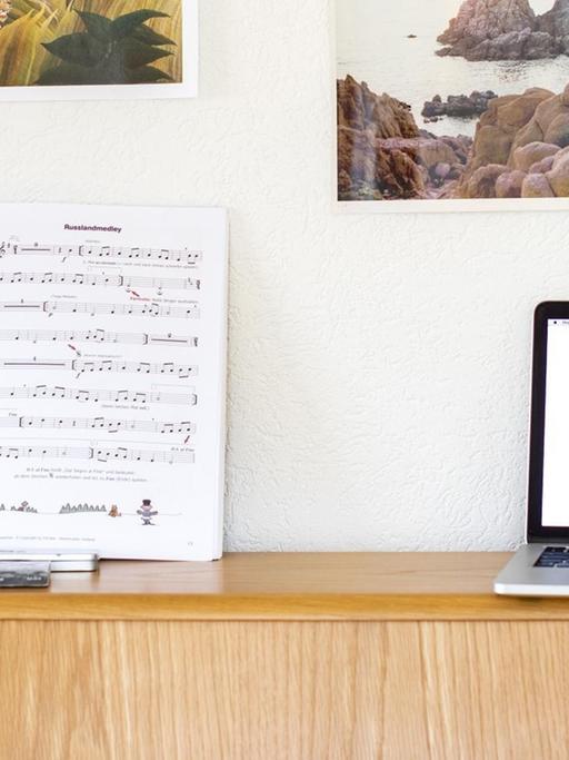 Online Musikunterricht via Videoanruf mit Trompetenlehrer