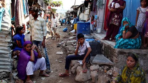 Armut und Trostlosigkeit in Mumbais Slums