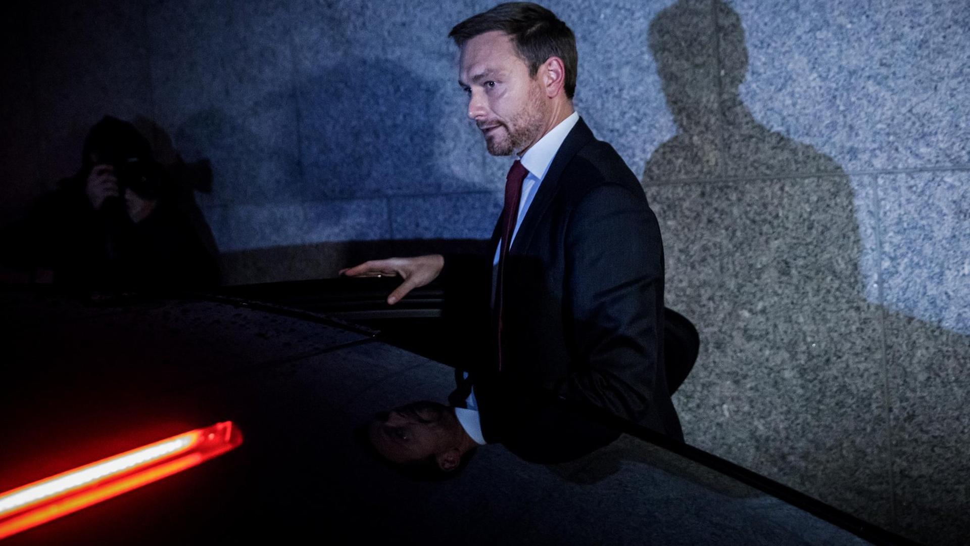 Christian Lindner nach dem Scheitern der Jamaika-Sondierungen Christian Lindner nach dem Scheitern der Jamaika-Sondierungen