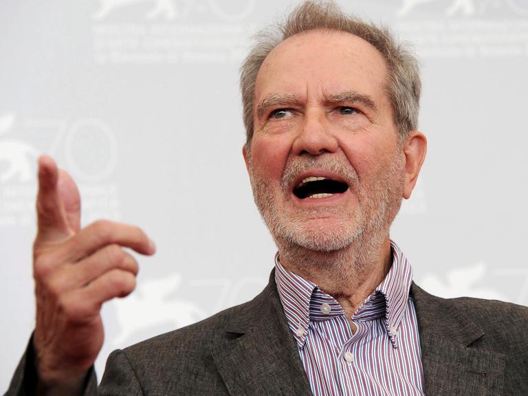 Der Regisseur Edgar Reitz beim Internationalen Filmfestival in Venedig