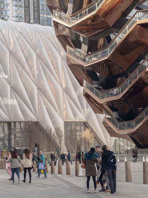 Aussenansicht von "The Shed" in New York am 30. März 2019.