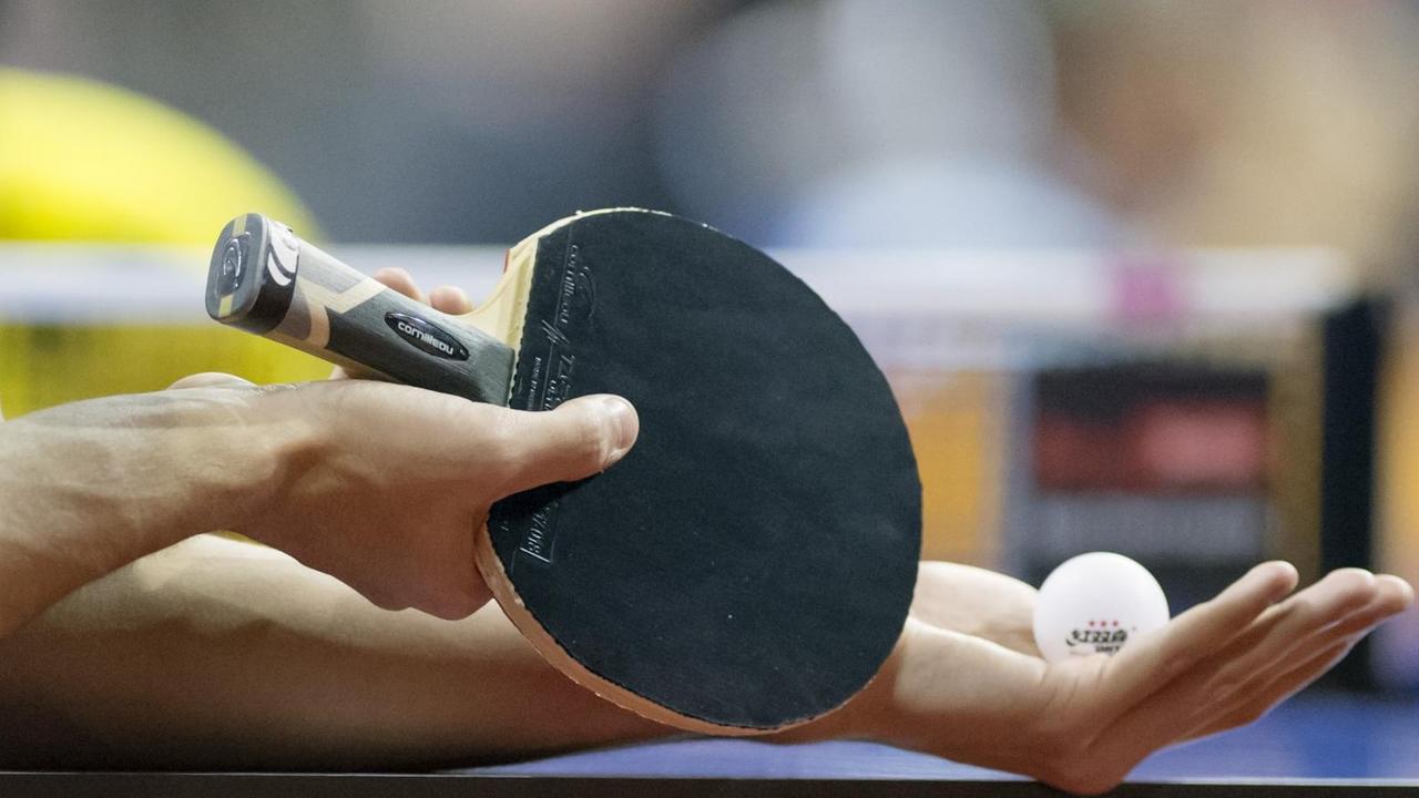 Tischtennis: German Open, Qualifikation am 27.01.2016 in Berlin. Tischtennis: German Open, Qualifikation am 27.01.2016 in Berlin.