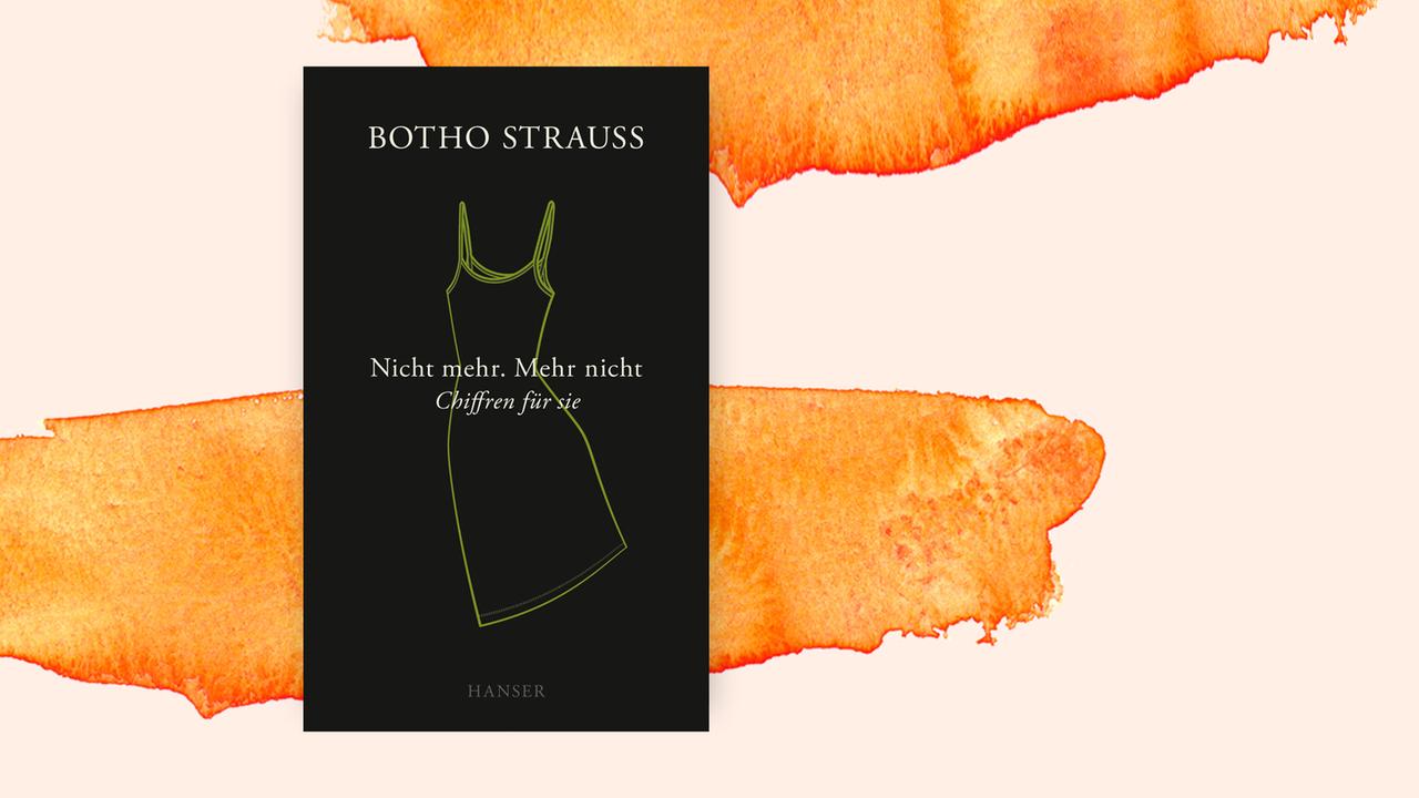 Cover von Botho Strauß Buch "Nicht mehr". Cover von Botho Strauß Buch "Nicht mehr".