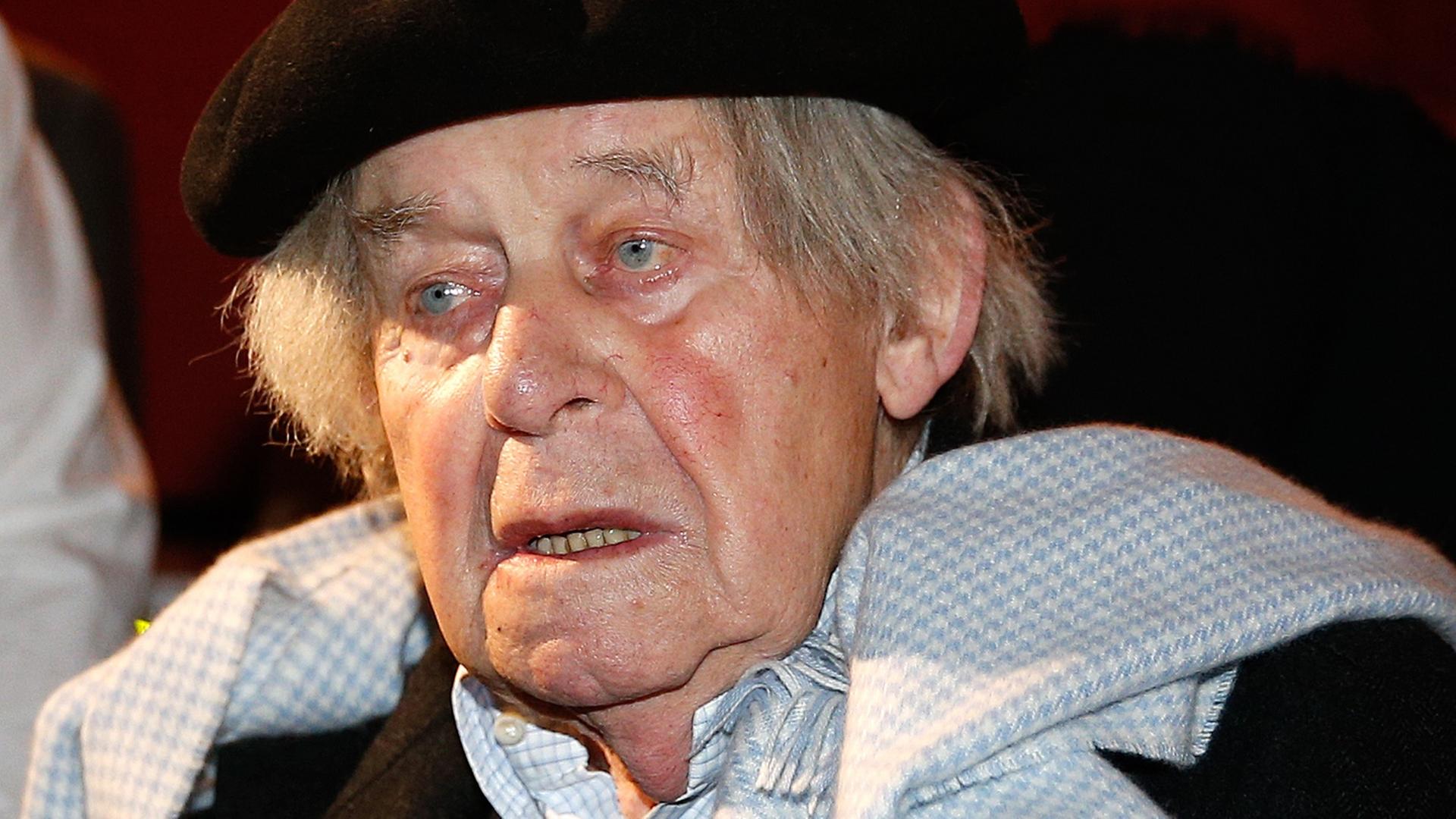 Der Schriftsteller Siegfried Lenz wenige Monate vor seinem Tod Der Schriftsteller Siegfried Lenz wenige Monate vor seinem Tod