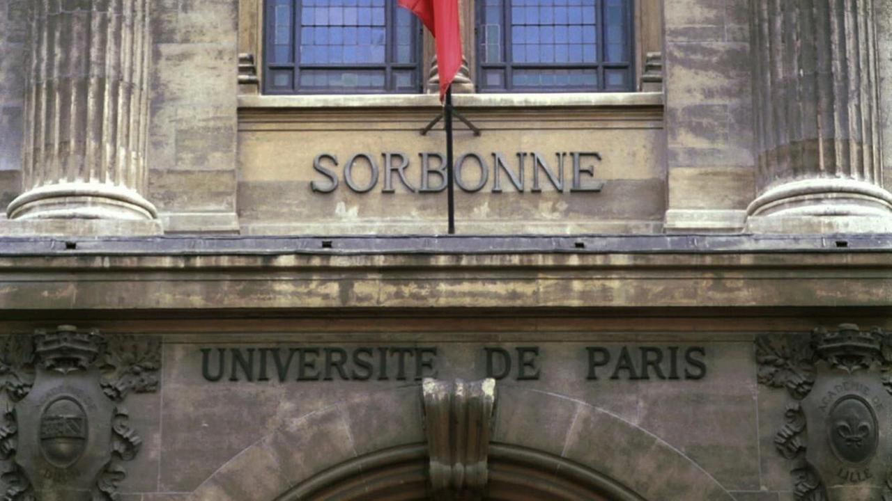 Portal der Universität Sorbonne in Paris. Portal der Universität Sorbonne in Paris.