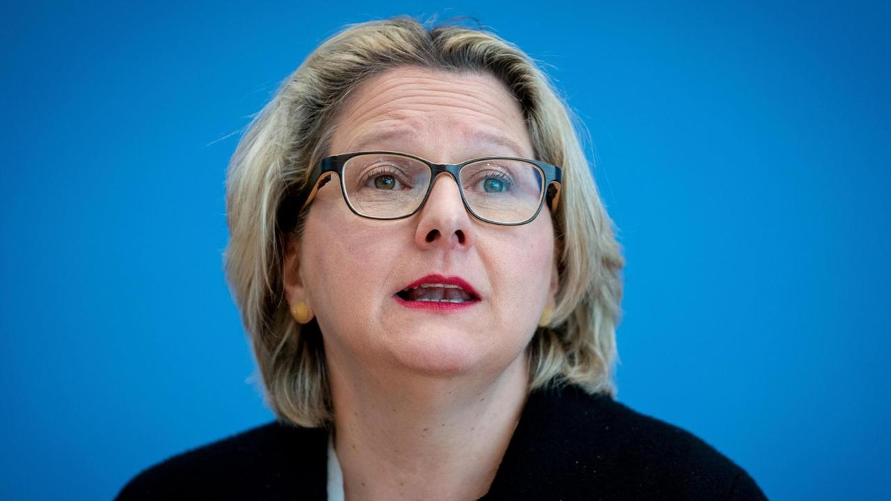 Bundesumweltministerin Svenja Schulze (SPD) Bundesumweltministerin Svenja Schulze (SPD)