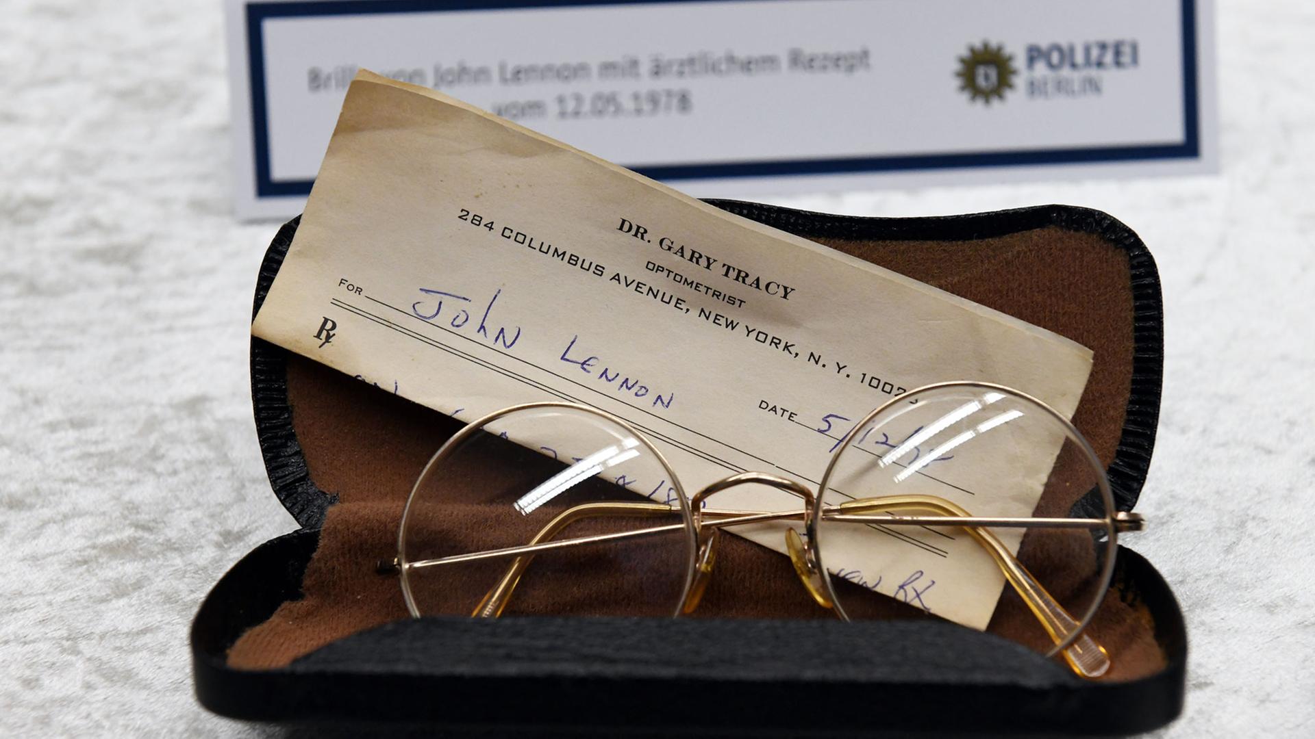 John Lennons Brille John Lennons Brille