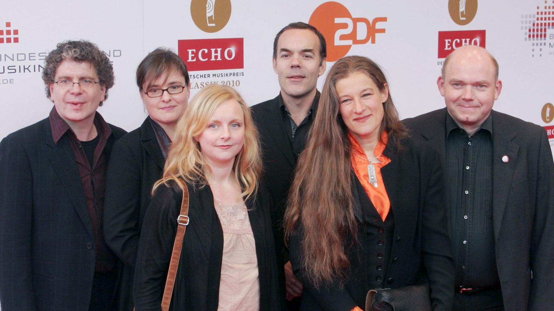 Das Ensemble Lautten Compagney bei Verleihung des Musikpreises Echo Klassik in der Philharmonie in Essen, aufgenommen am 17.10.2010.
