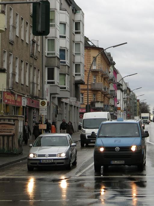 Die Silbersteinstraße in Berlin-Neukölln