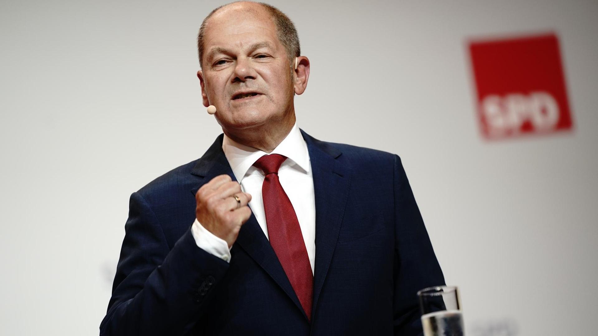 SPD-Bundesfinanzminister Olaf Scholz SPD-Bundesfinanzminister Olaf Scholz