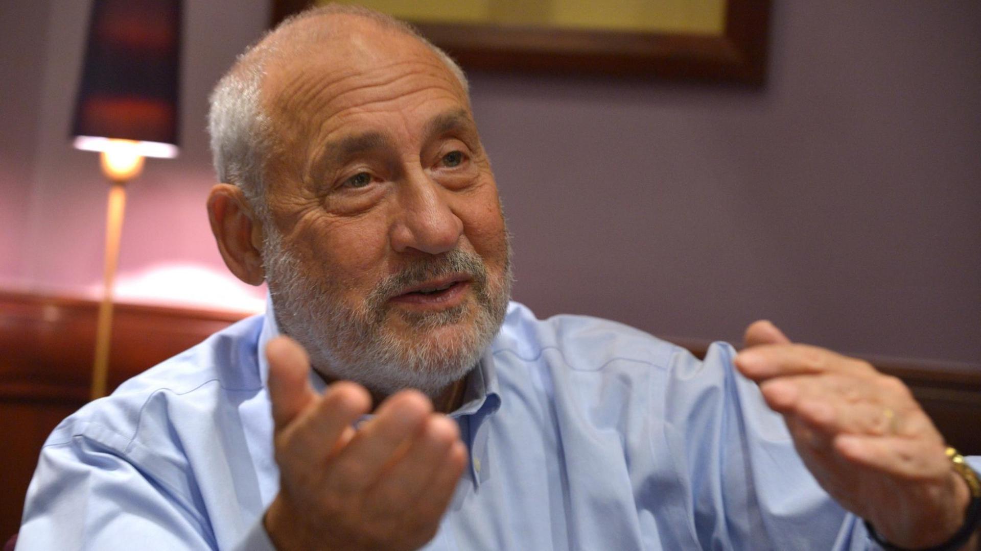 Der US-Ökonom und Nobelpreisträger Joseph Stiglitz Der US-Ökonom und Nobelpreisträger Joseph Stiglitz